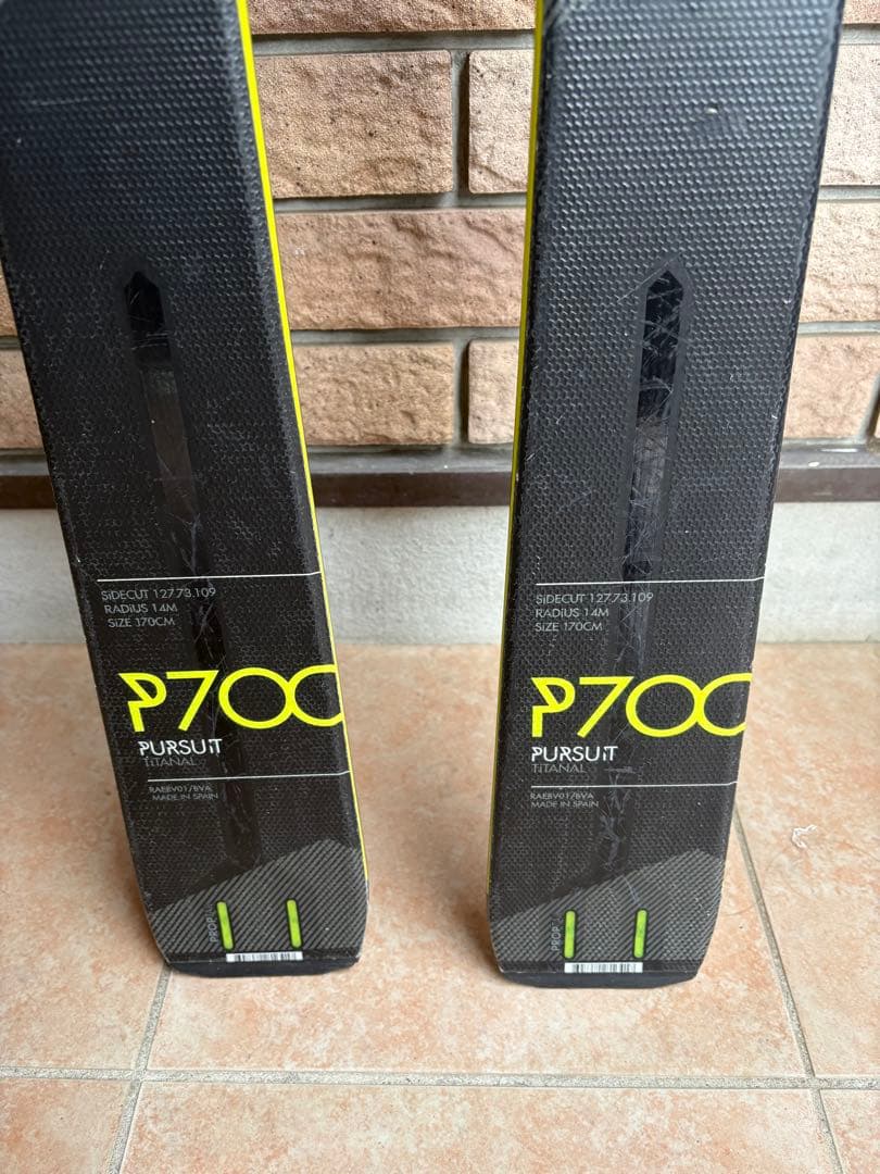 ロシニョール　pursuit700 titanium 170cm