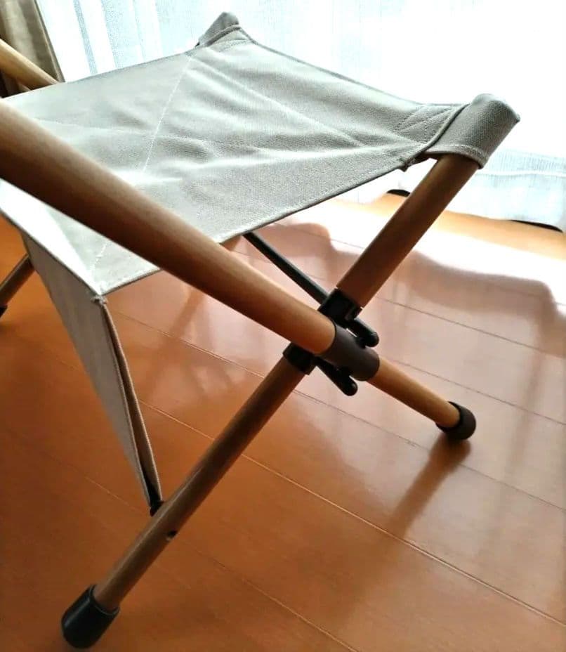 【新品未使用】ハングアウト ポールローチェア 　ホワイト　キャンパス生地