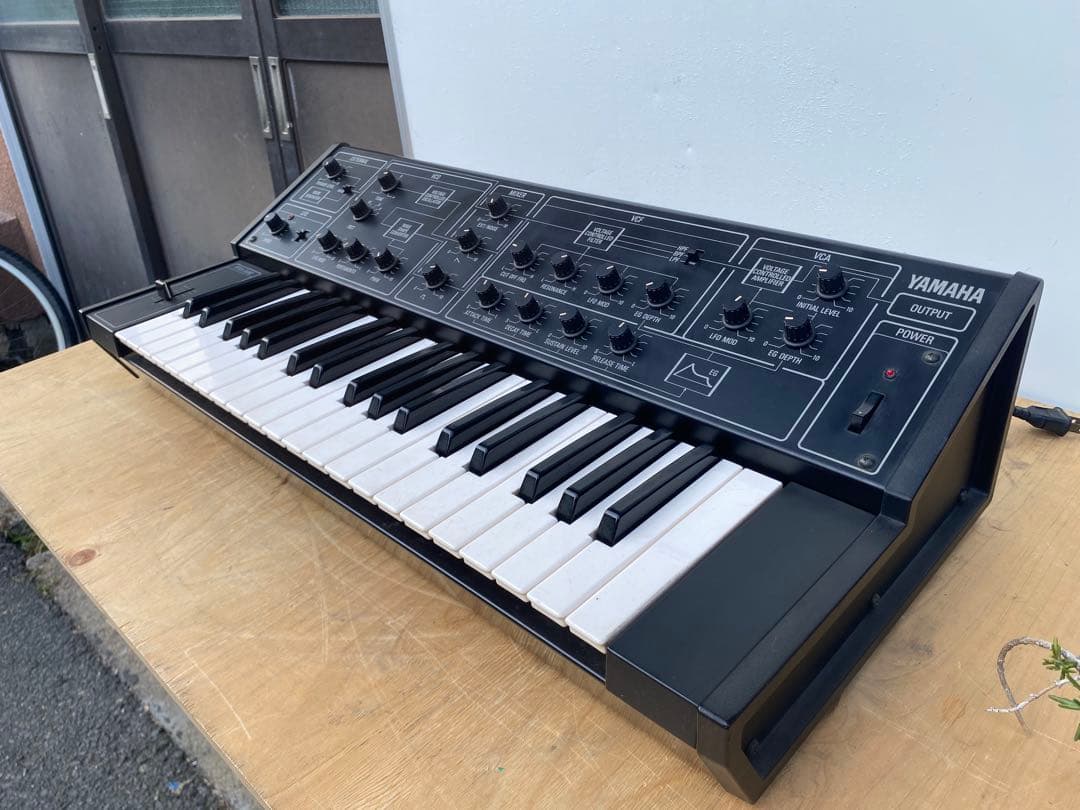yamaha cs-5 アナログ　シンセサイザー　整備済み　美品　中古品