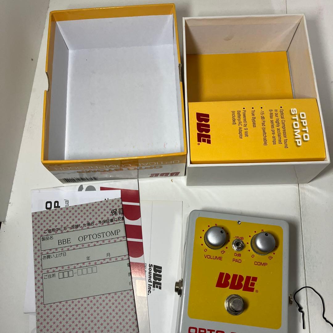 BBE OPTO STOMP コンプレッサー
