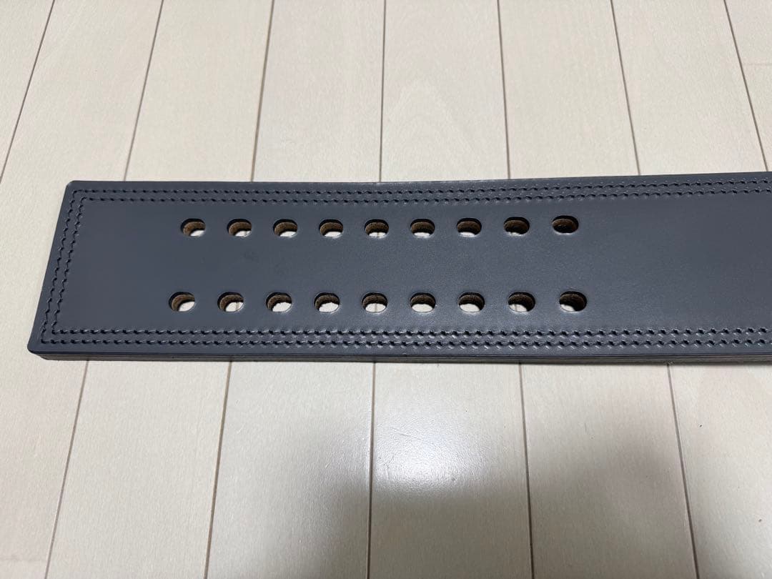 SBD パワーリフティングベルト Forge×グレーバックル 13mm Mサイズ