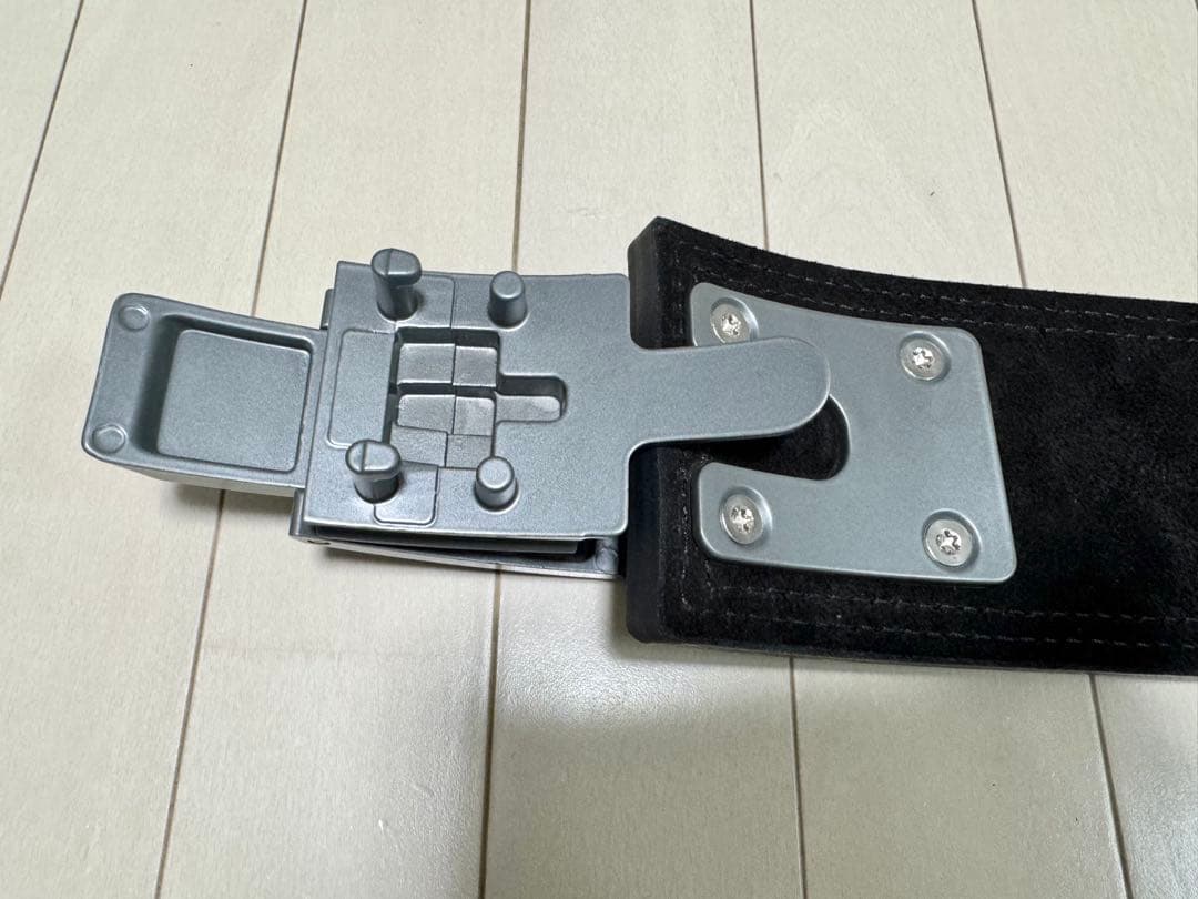 SBD パワーリフティングベルト Forge×グレーバックル 13mm Mサイズ
