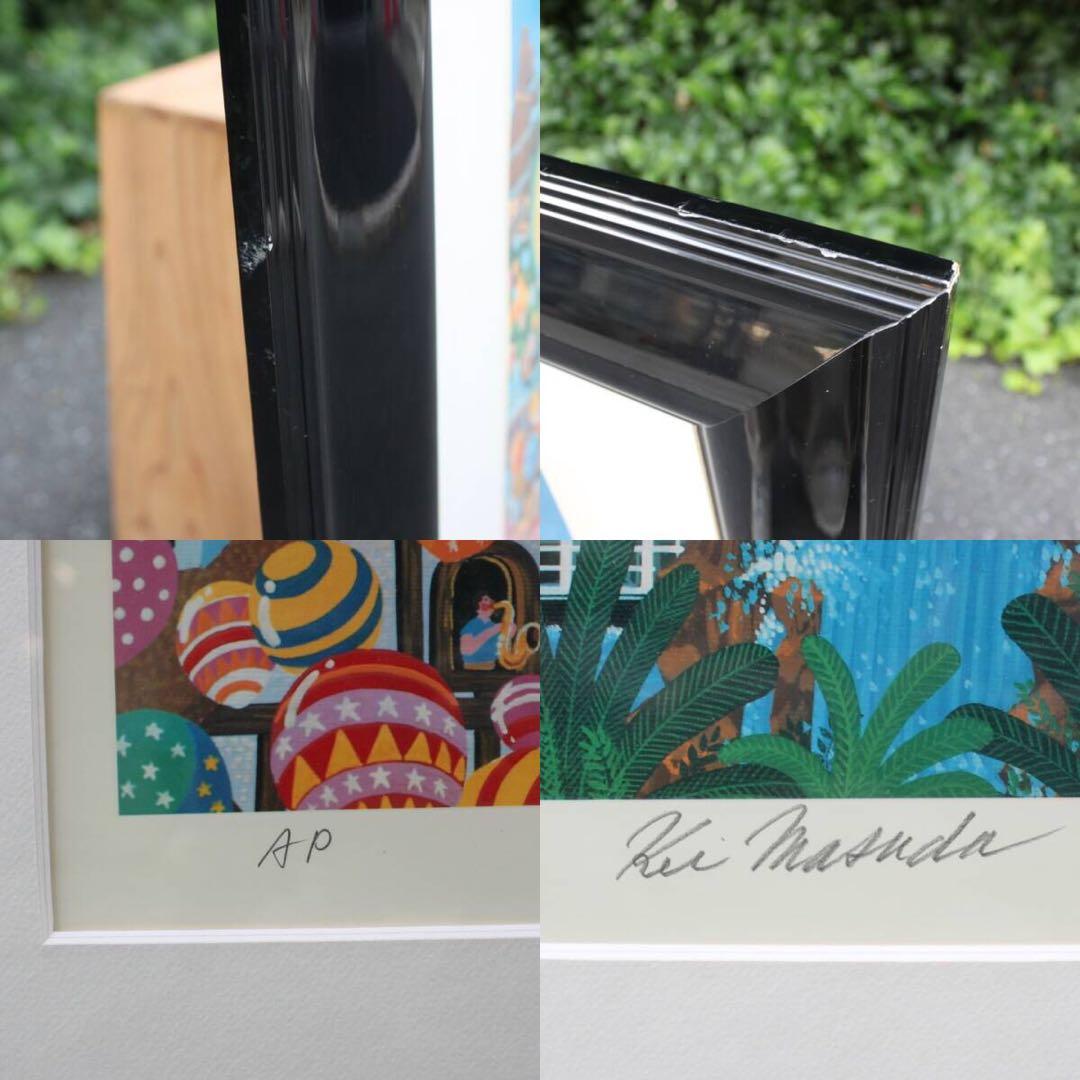 ケイ・マスダ Kei Masuda シルクスクリーン アドベンチャーランド