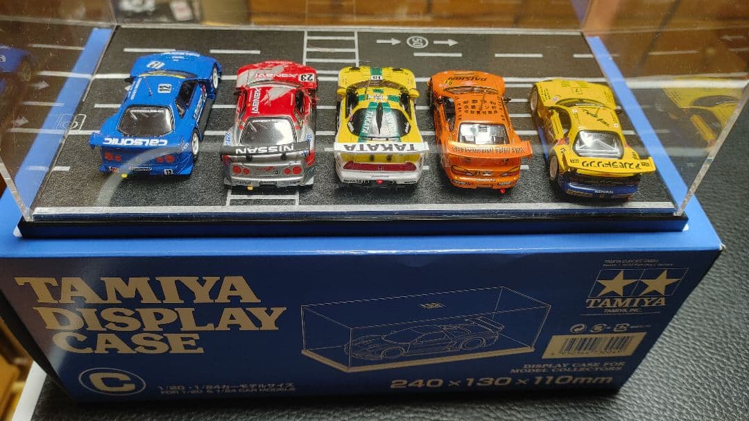 タミヤ 1/64 スーパーGT コレクターズクラブ 5台セットディスプレイケース