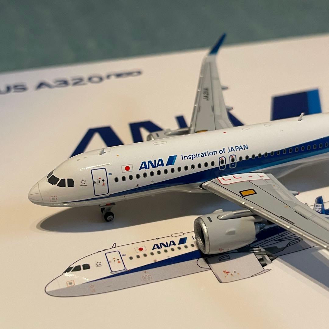 ANA A320neo JA211A 全日空 エアーバス jc 1:400