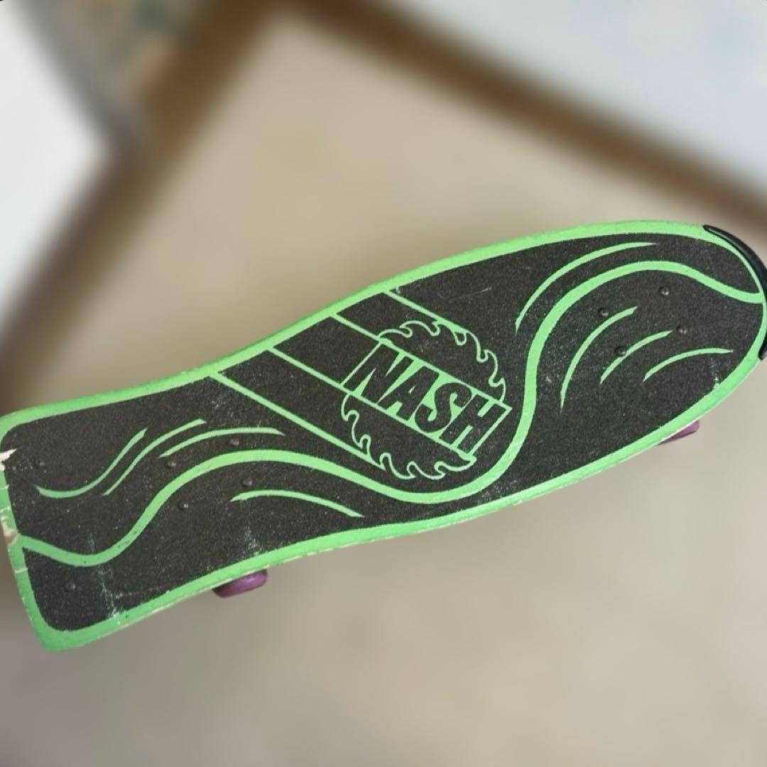 NASH HEAT ZONE スケートボード グリーン　90年代ヴィンテージ