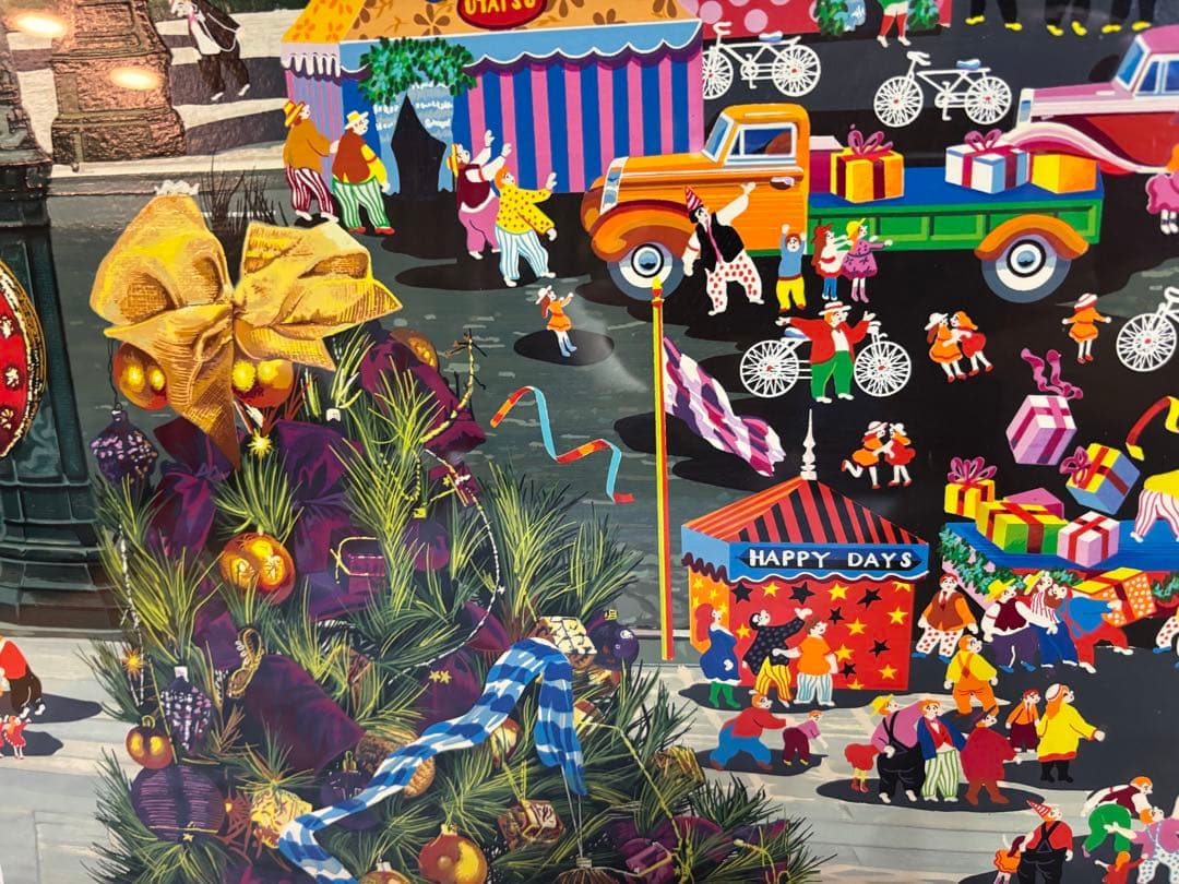 ヒロ・ヤマガタ 「GIFT SEASON」シルクスクリーン 証明書・箱・保存袋付