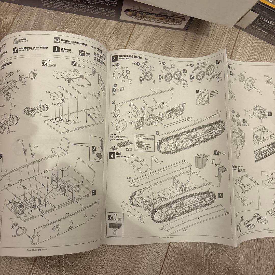 シュリンク未開封も！1/35 トライスター　ピットロード　ドイツ戦車3セット