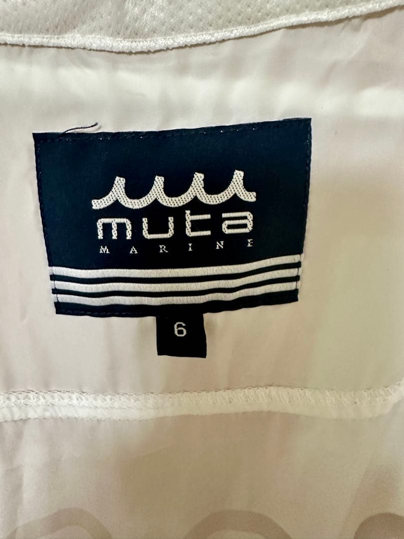 MUTU MARINE 空調　ファン付きベスト ホワイト✖️ベージュ