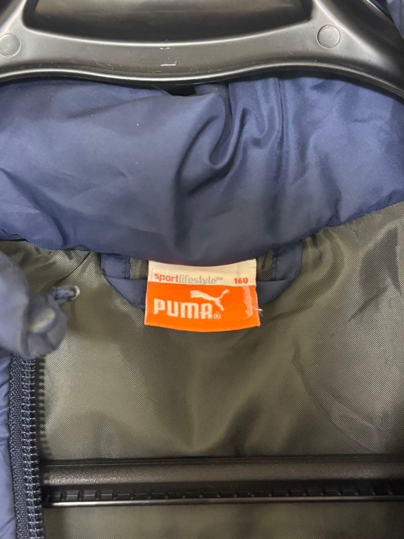 PUMA ネイビー ベンチコート