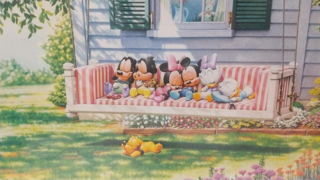 ○未開封○レア品 ディズニージグソーパズル　昼下がりの天使　1000ピース