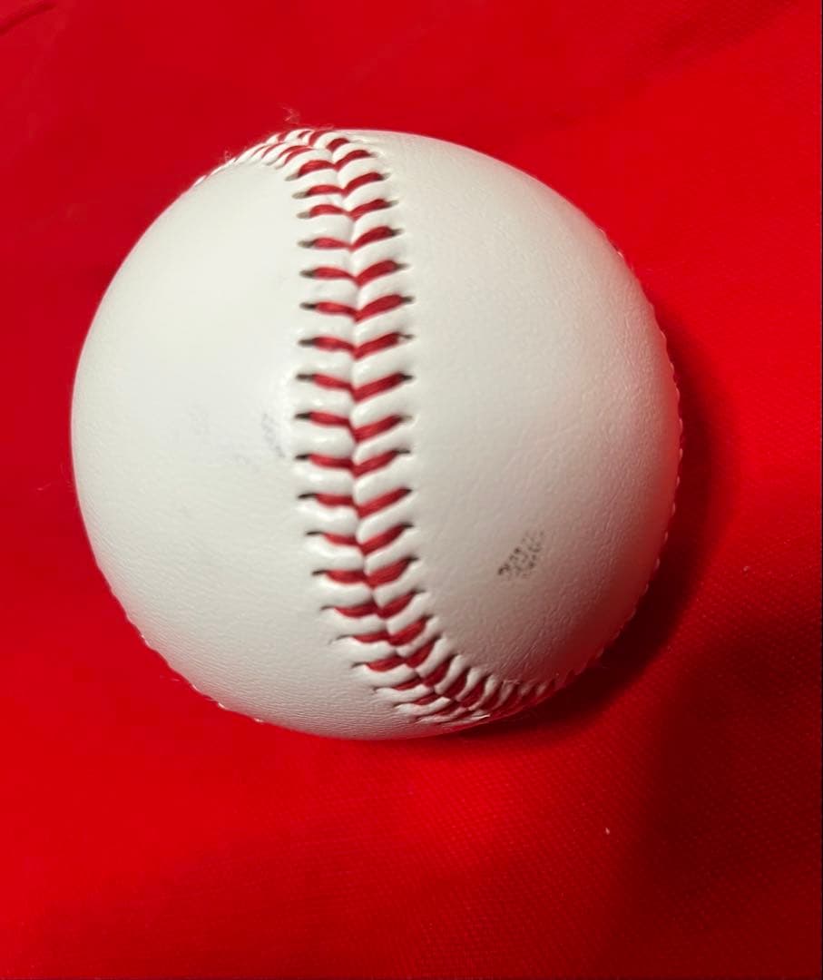 広島東洋カープ　石原貴規選手　直筆サインボール　投げ込み球　球団ロゴ入り