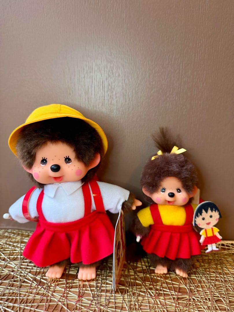 モンチッチ×ちびまる子ちゃん モンチッチS キーチェーン　セット