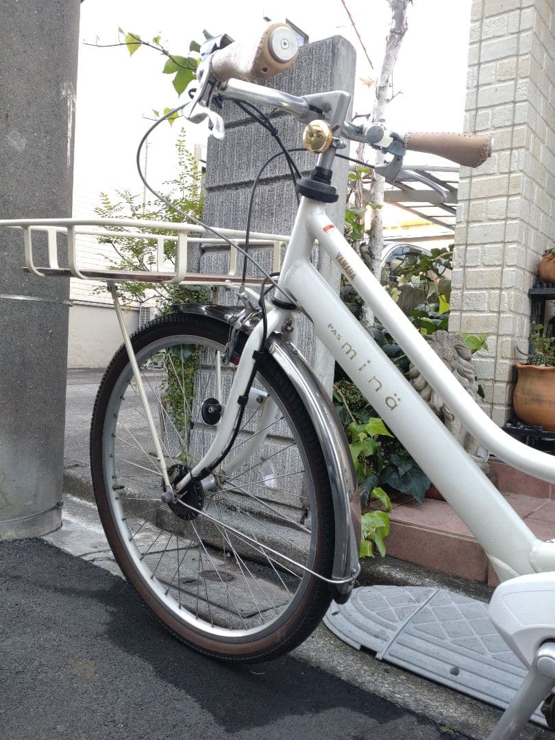 配送可★直接引渡可カスタム【ヤマハ ミーナ mina】電動アシスト自転車★子供乗