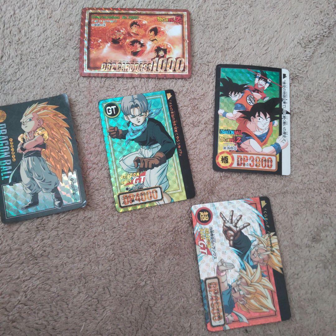 ドラゴンボールカード５枚
