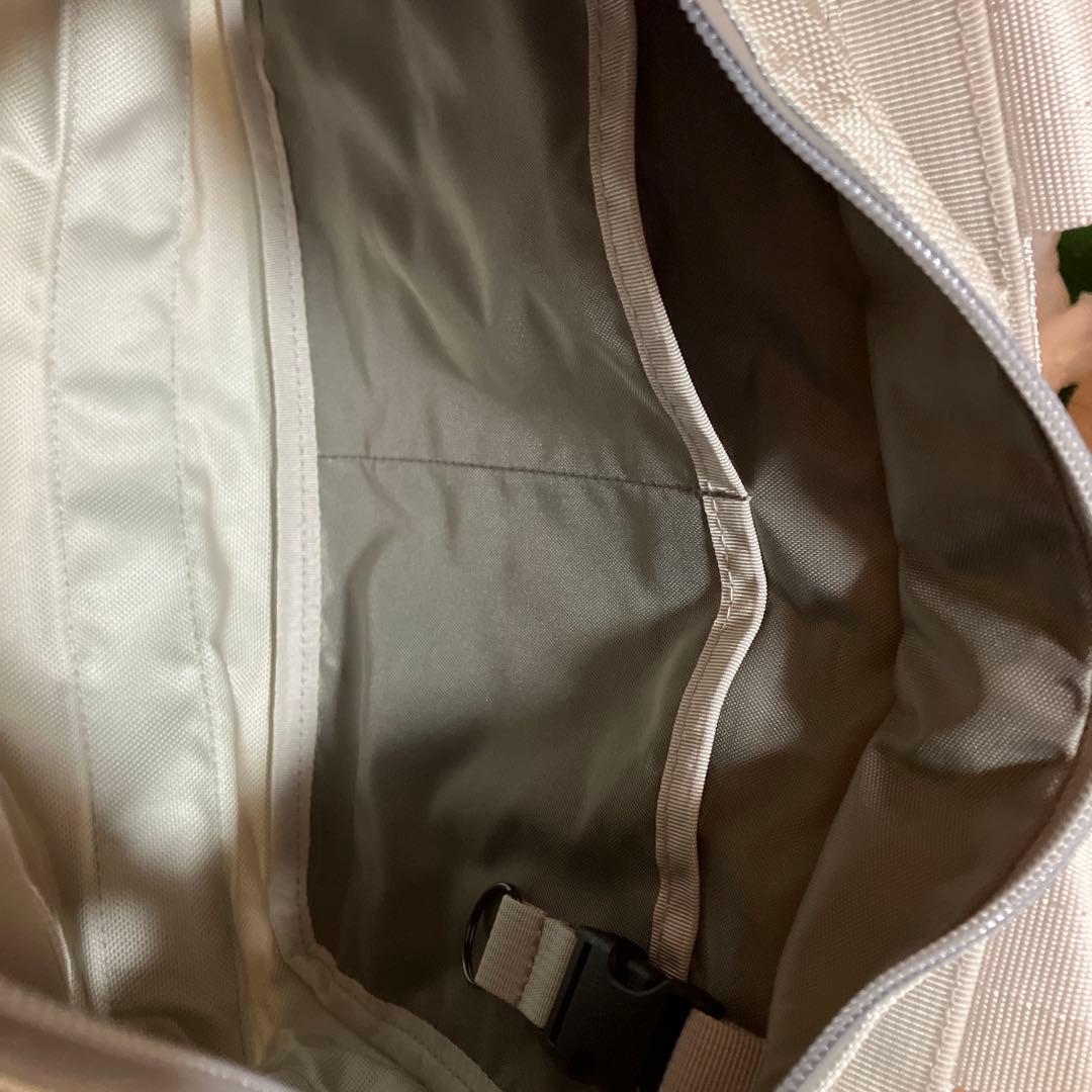 BRIEFING ナイロンバッグ シルバー