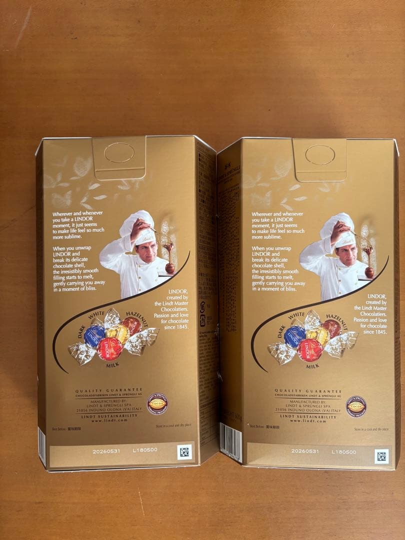 リンツ リンドール アソート チョコレート 3個