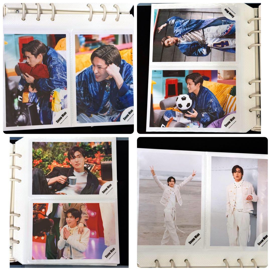 ま*ろ様 [超美品]Man目黒蓮 公式写真80枚+公式アルバムまとめ売り