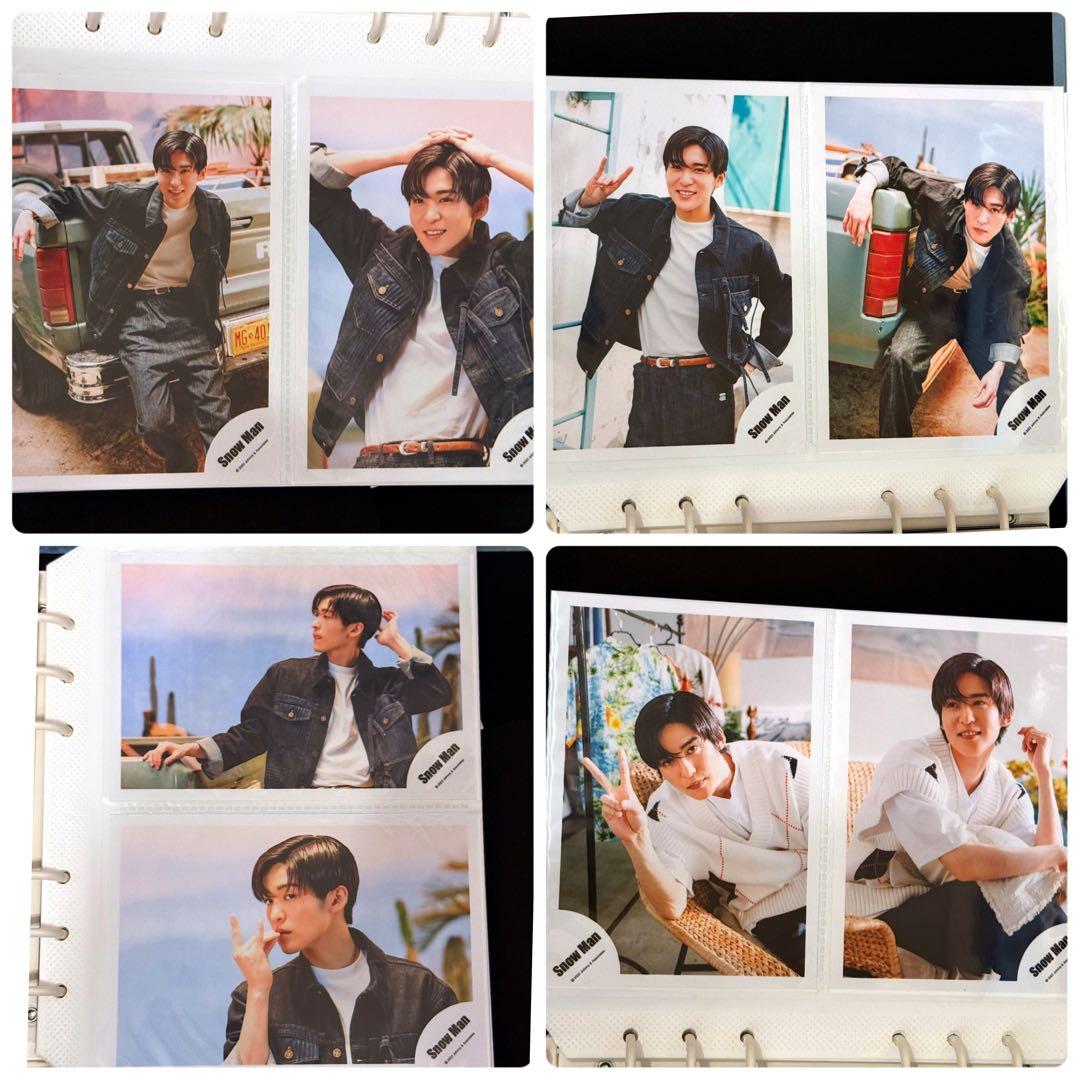 ま*ろ様 [超美品]Man目黒蓮 公式写真80枚+公式アルバムまとめ売り