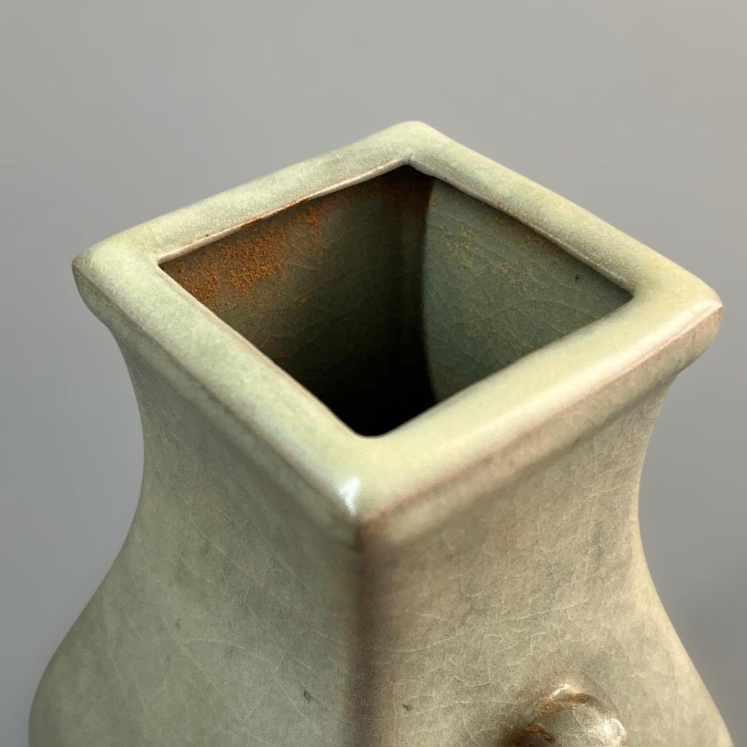 唐物 越州窯 青磁瓶 中国美術 古玩 SH89