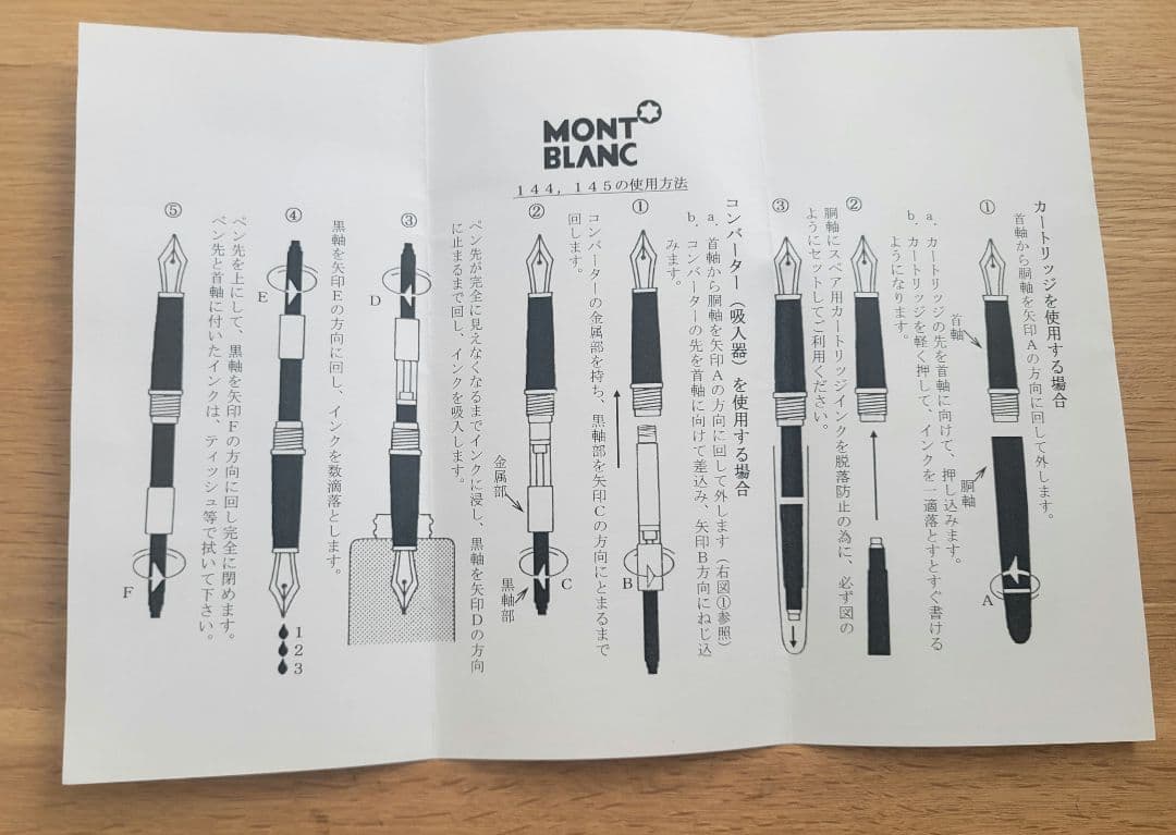 MONTBLANC 万年筆　プリンセス グレース・デ・モナコ