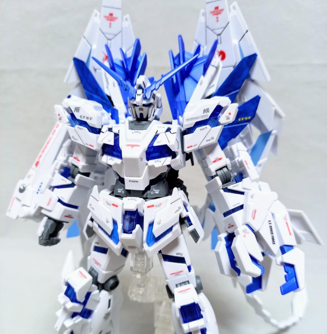 完成品 HG 1/144 ユニコーンガンダム ペルフェクティビリティ 組立て済