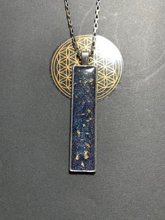 プレートペンダント✨隕石の粉入り✨ギベオン　カンポデルシエロ