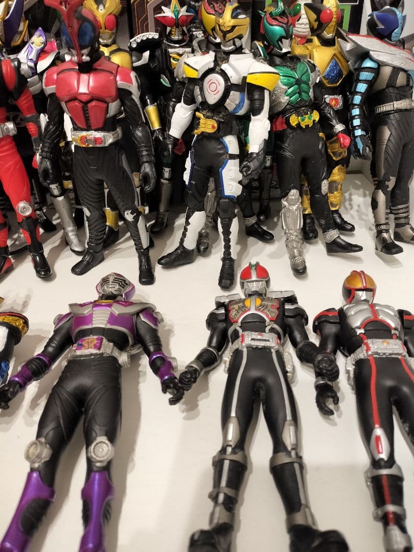 仮面ライダー　ソフビ30体以上　まとめ売り