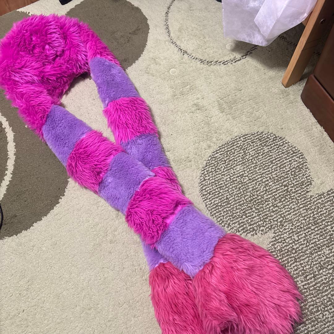 【レア！？】東京ディズニーリゾート 耳付きフード　チェシャ猫