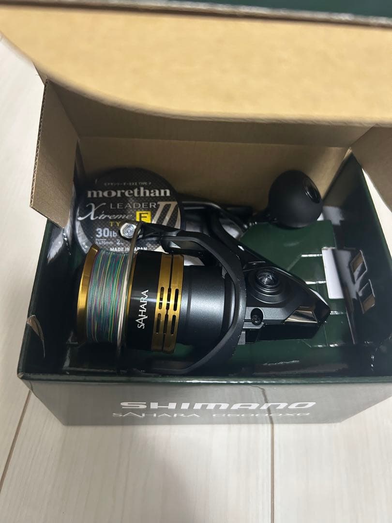 SHIMANO SAHARA C5000XG スピニングリール PE1.5号巻き