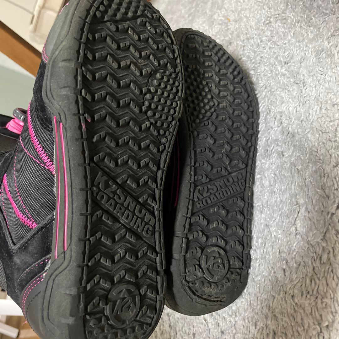 K2スノーボードブーツ MINK BOA LUX23.5 袋付き