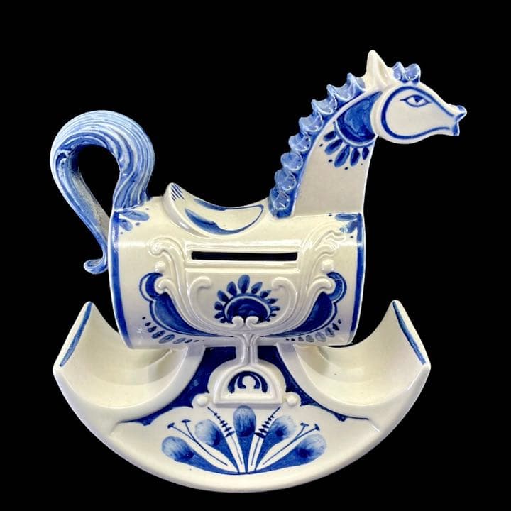 Bjorn Wiinblad ロッキングホース型貯金箱