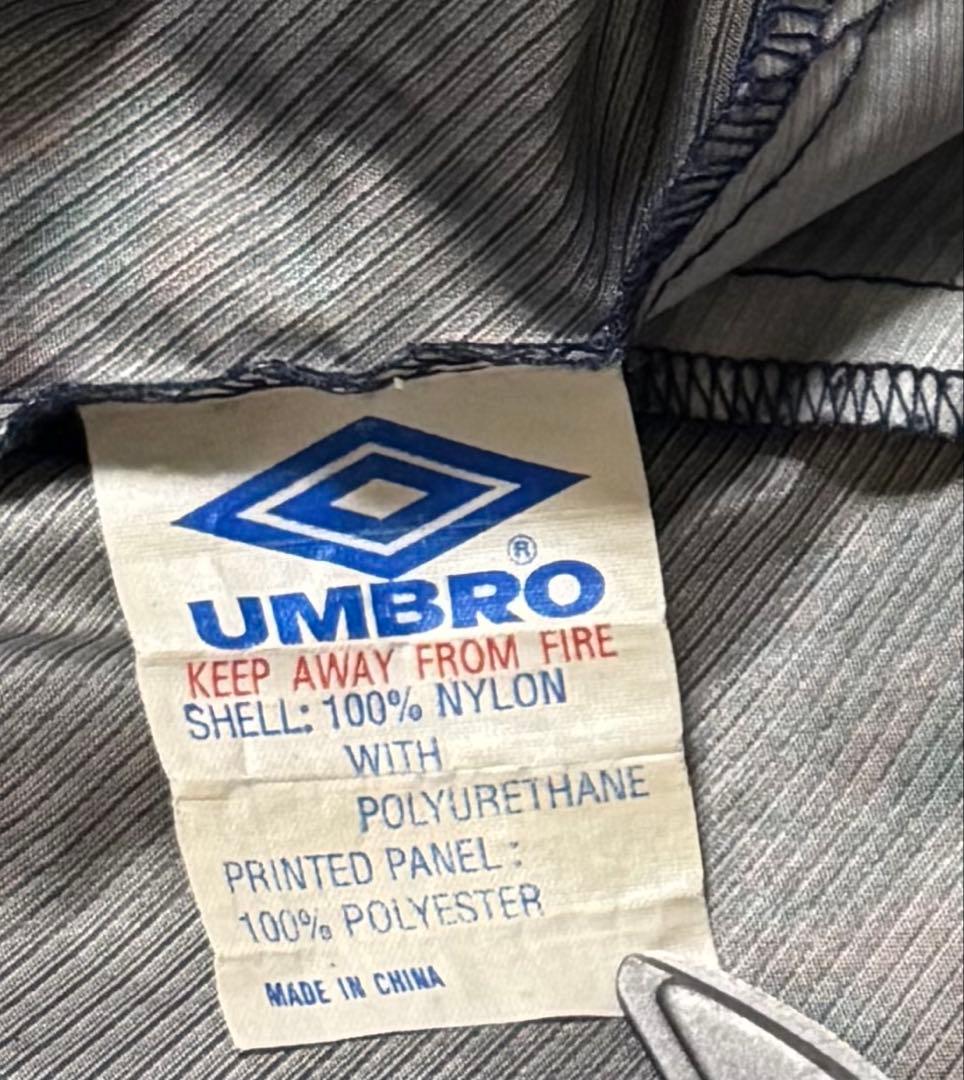 90s アンブロ　イングランド代表　レイン　ジャケット　ナイロン