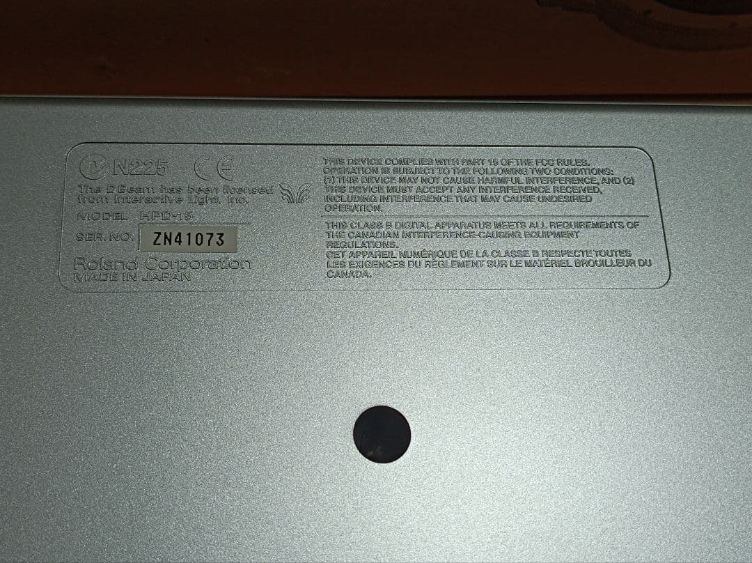 Roland HandSonic HPD-15中古　専用スタンド付き