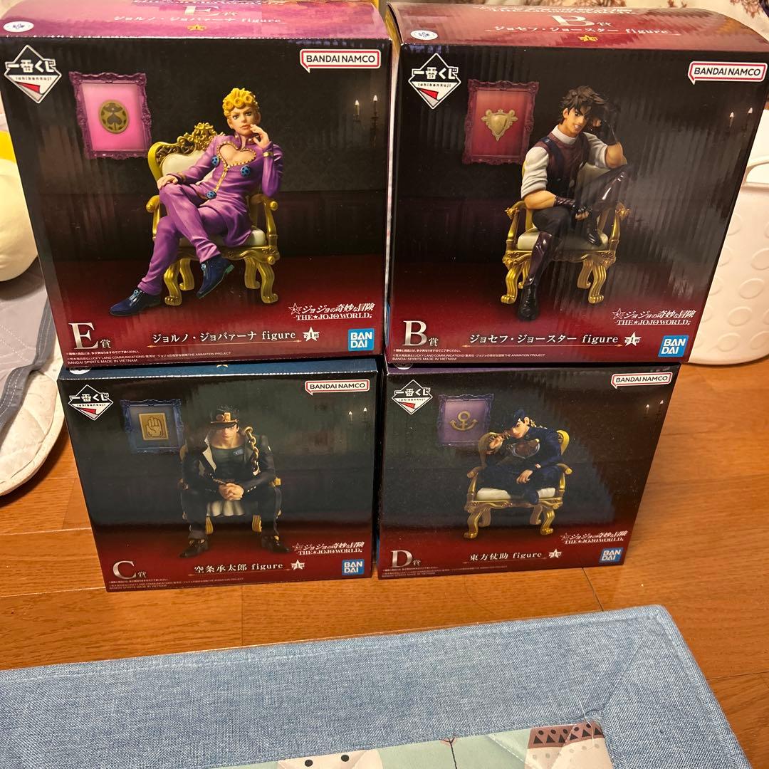 ジョジョの奇妙な冒険 フィギュアB.C.D.Eセット