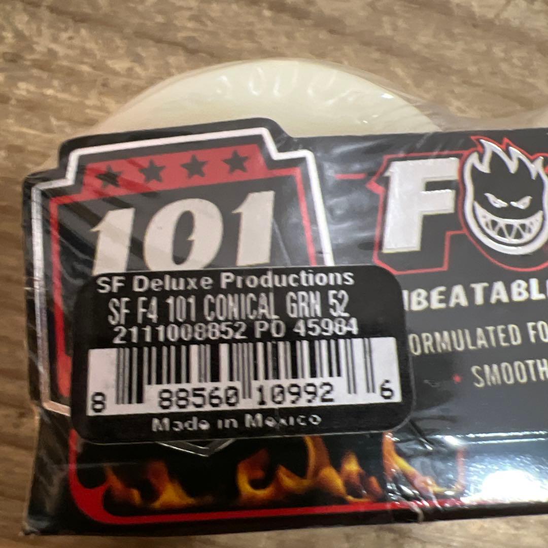 スケートボード Spitfire Formula Four Conical 52mm 101Du