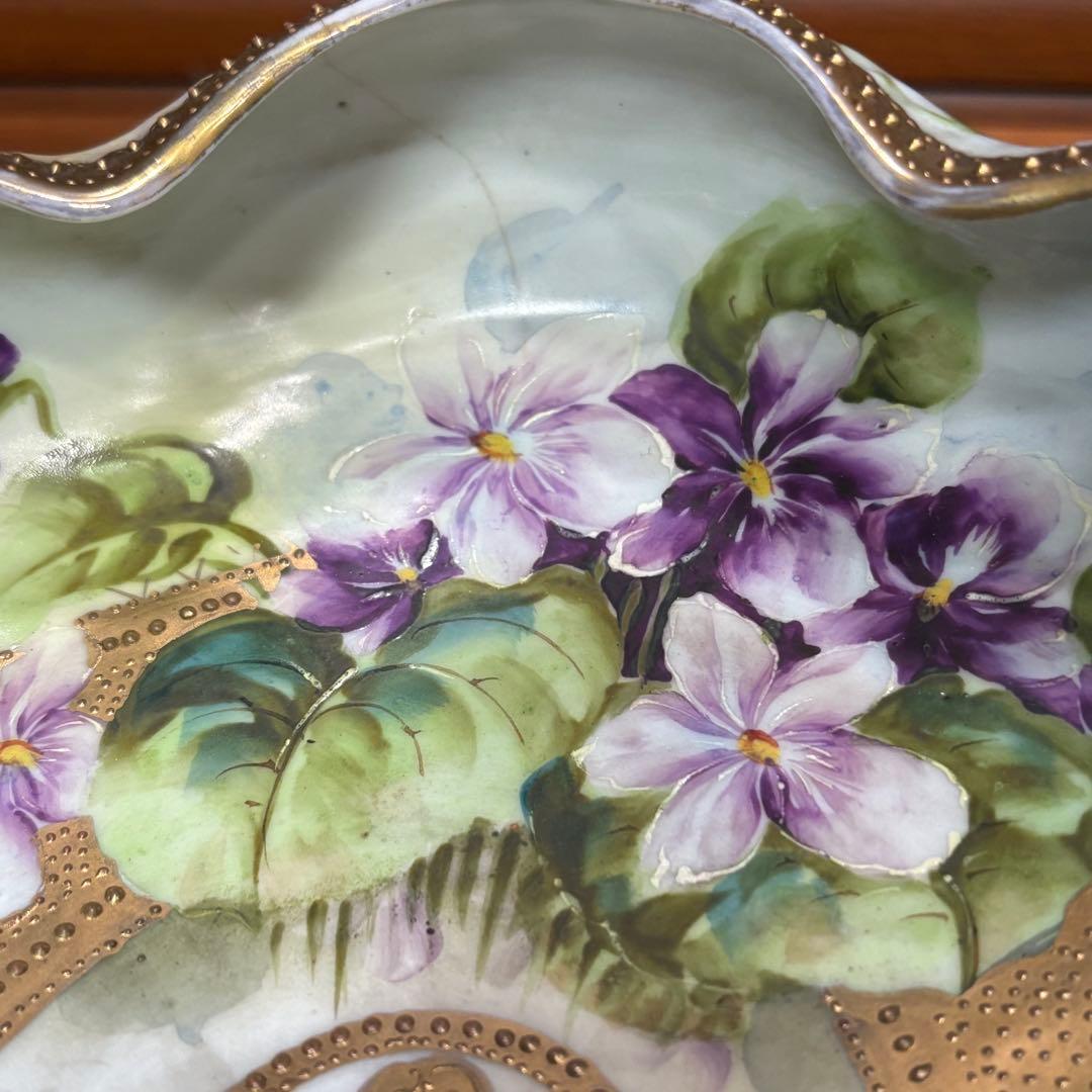 金彩アンティークマイセン　可愛いお皿