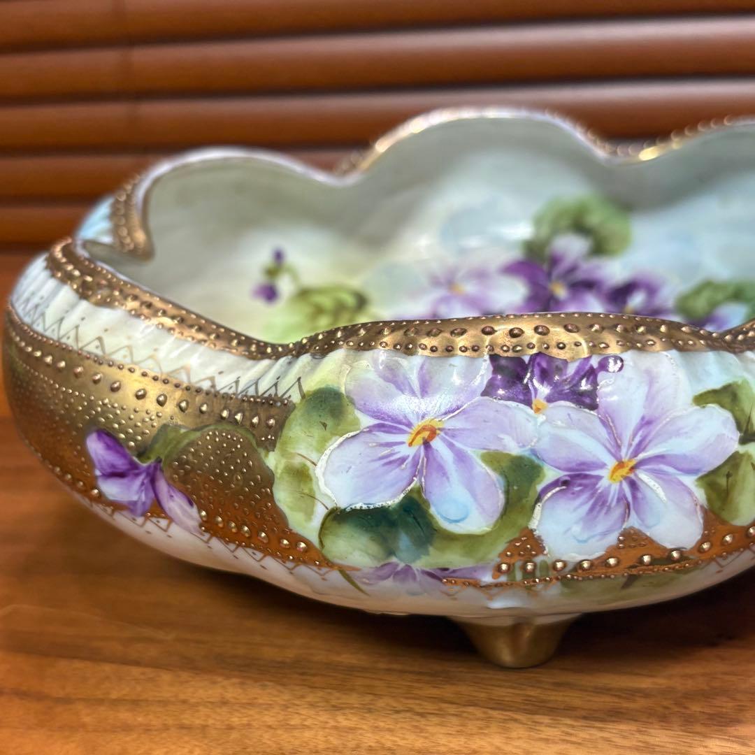 金彩アンティークマイセン　可愛いお皿