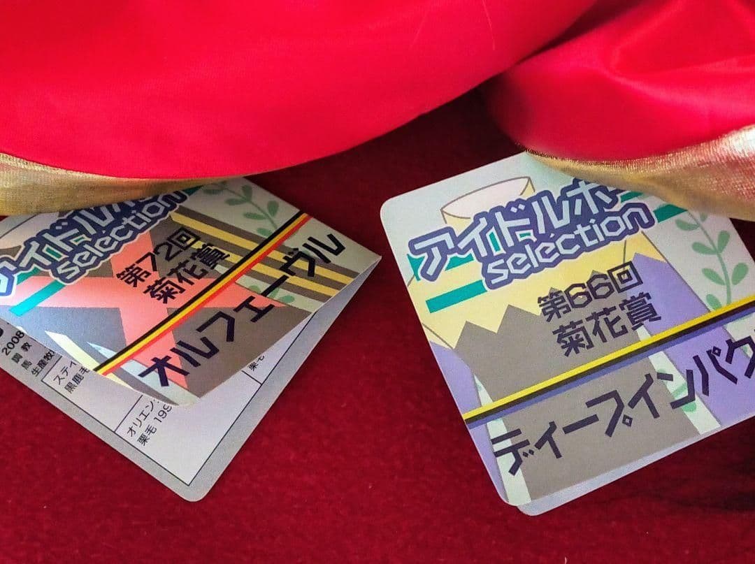 ②◆　競馬　JRA　◆　ディープインパクト　オルフェーヴル　◆アイドルホース２種