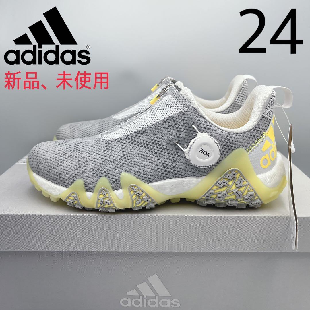 新品 adidas CODECHAOS 22 BOA ゴルフシューズ【24cm】
