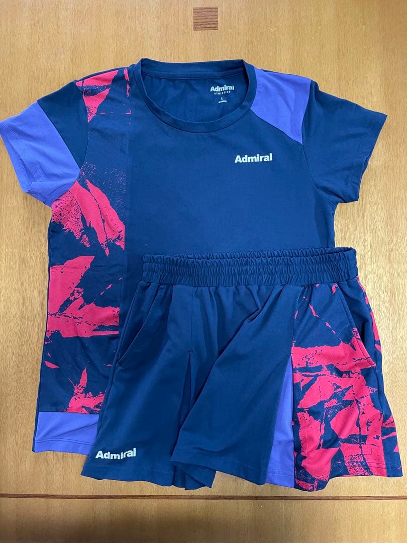 Admiral テニスウェア　上下セット　L