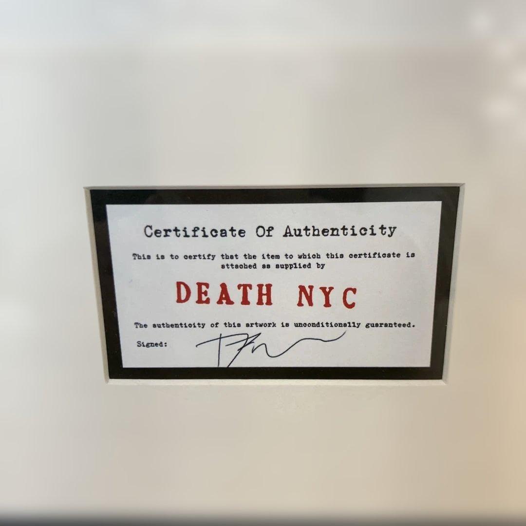 DEATH NYC 鬼滅の刃 冨岡義勇 ゴッホ 星月夜 アートポスター 額付き