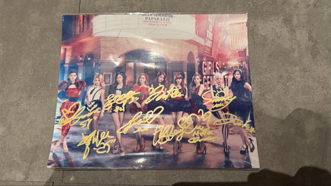 少女時代 Girls' Generation 直筆サイン
