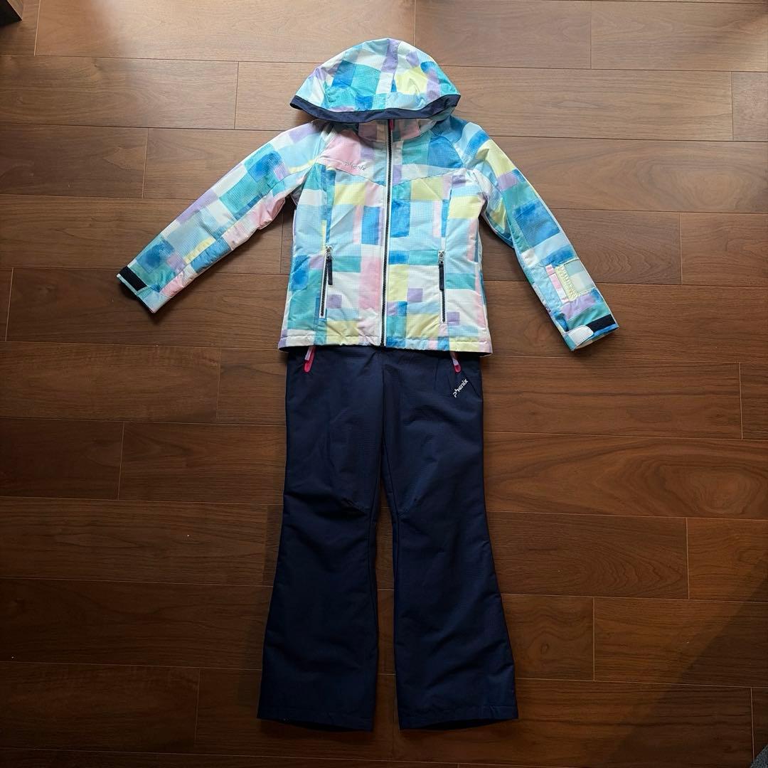 子ども用　スノーボードウェア　スキーウェア　スノーウェア　女の子