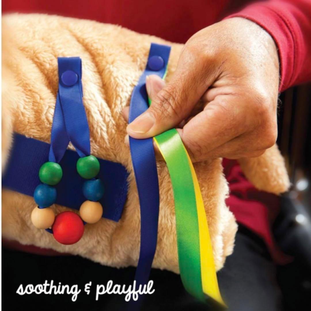 おもちゃ 知覚玩具 認知症 モンテッソーリー ブラウン ぬいぐるみ