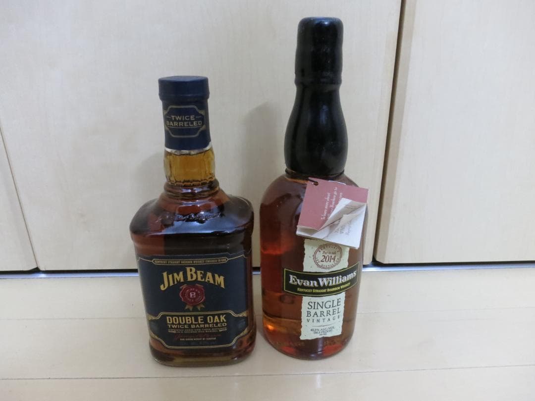 エヴァン ウィリアムス　シングルバレル＋ジムビーム　ダブルオーク