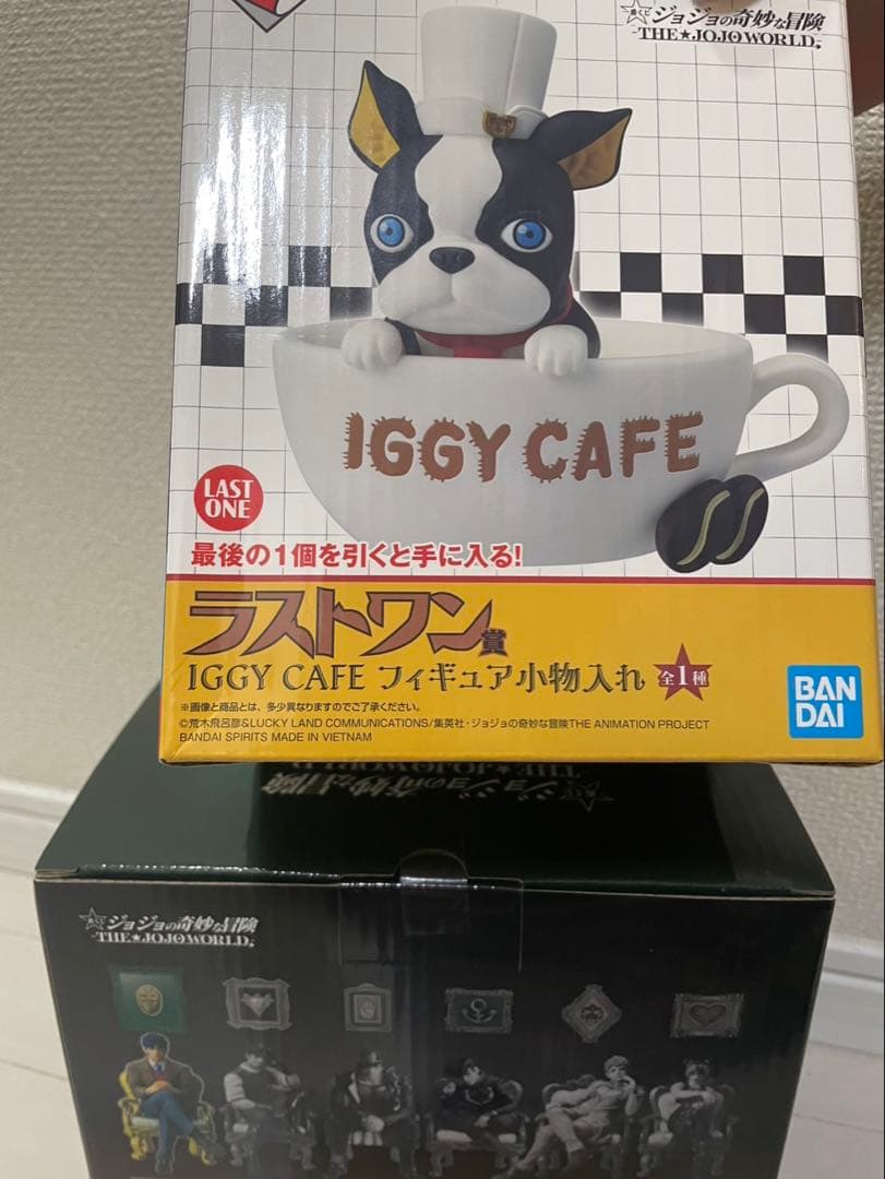 一番くじ　ジョジョワールド　 フィギュア ジョナサン ジョセフ 空条徐倫　イギー