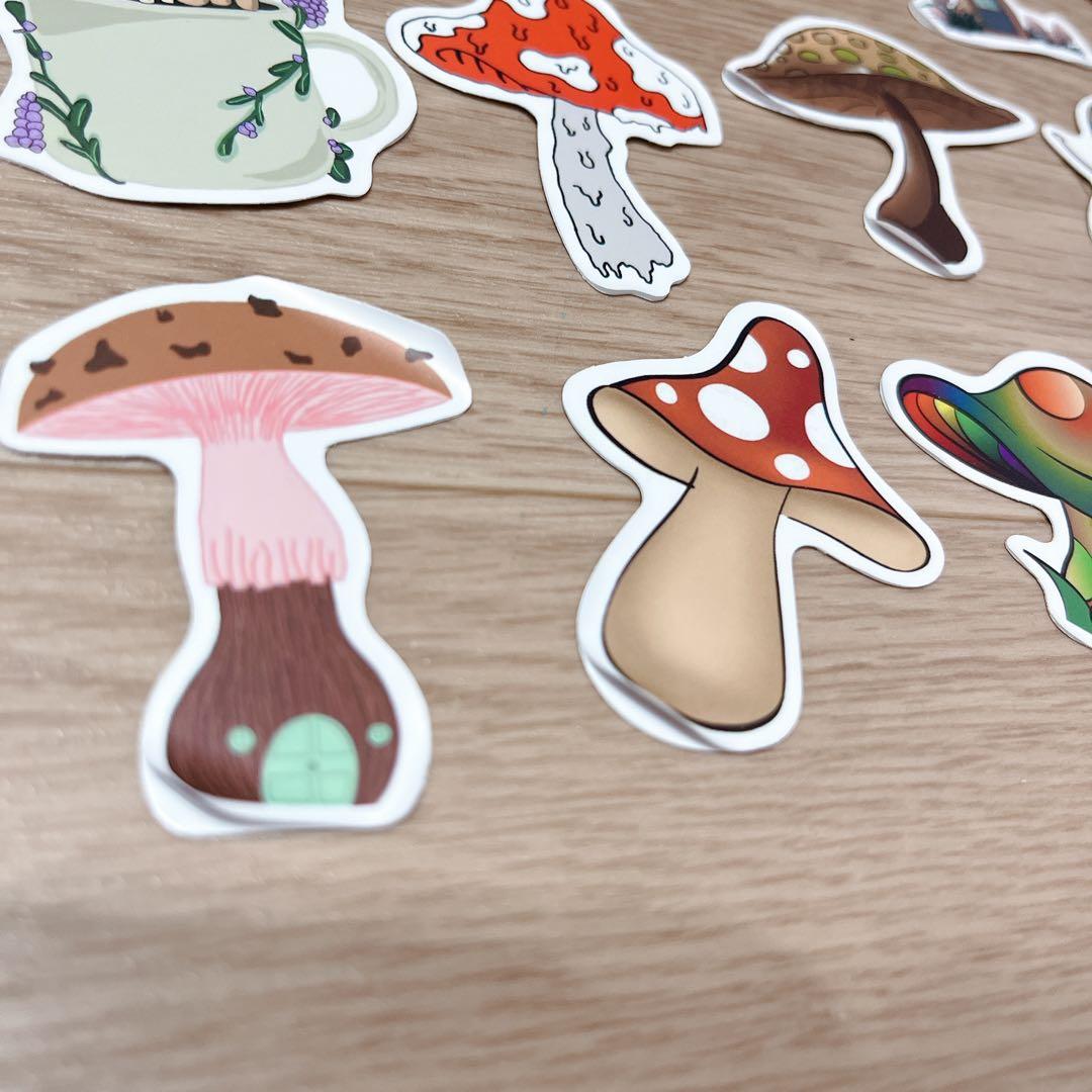 ❤️新品・未使用❤️きのこシール　50枚　きのこステッカー