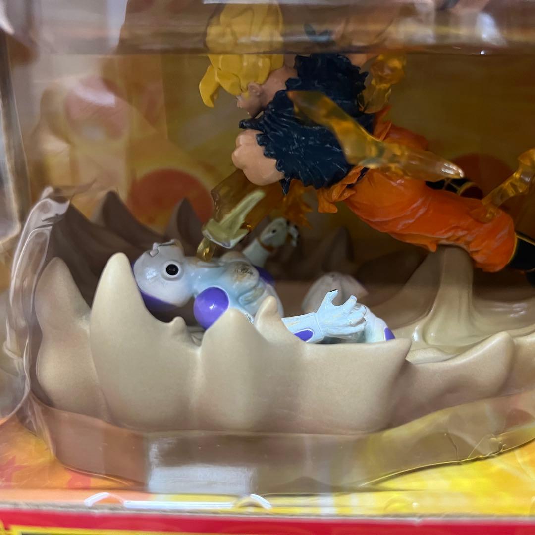 ■激レア ドラゴンボールZフィギュア ソフビネットシリーズ 悟空 vs フリーザ