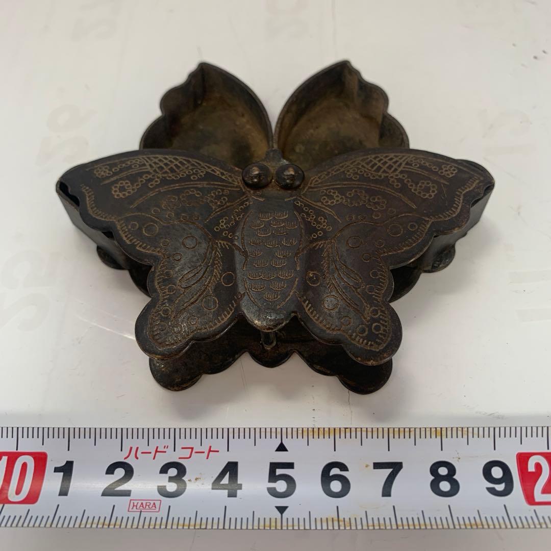 中国美術　晚清民国时期　北京　栄寶斋　蝶々墨盒　送料込み